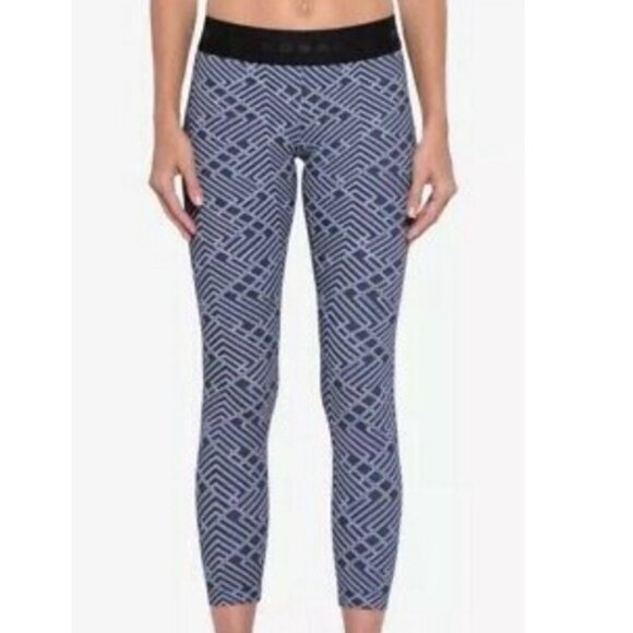 Koral textured pattern black & white leggings Small - Picture 11 of 13